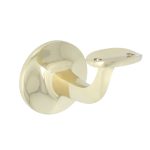 Intersteel Leuninghouder centraal hol zadel blind messing gelakt