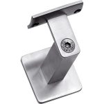 Intersteel Leuninghouder zwaar vierkant vlak rvs