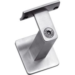 Intersteel Leuninghouder zwaar vierkant vlak rvs