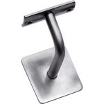 Intersteel Leuninghouder gebogen vierkant hol rvs