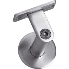 Intersteel Leuninghouder zwaar met vlak zadel rvs