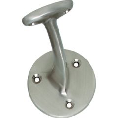 Intersteel Leuninghouder opschroevend hol nikkel mat