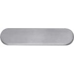 Intersteel Briefplaat ovaal verdekt rvs