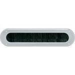 Intersteel Tochtwering ovaal rvs