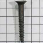 200 st platkopschroef 3,5x25 messing antiek