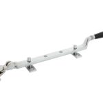 Intersteel Raamuitzetter Ton met stelpennen chroom mat / ebbenhout