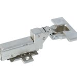 Keukenscharnier inliggend met soft-close demping