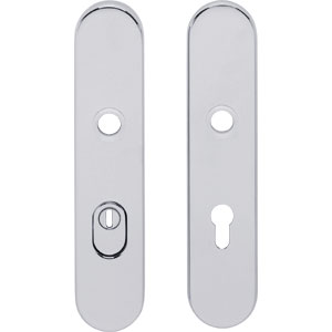 Intersteel SKG3 met kerntrekbeveiliging PC72 doorgaand chroom