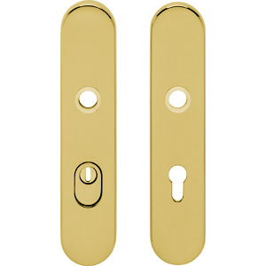 Intersteel SKG3 met kerntrekbeveiliging PC72 messing ongelakt