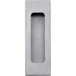 Intersteel Schuifdeurkom rechthoek 120x40mm blind rvs