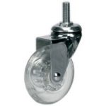 Zwenkwiel transparant M10