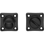 Intersteel wc-sluiting 8mm vierkant mat zwart