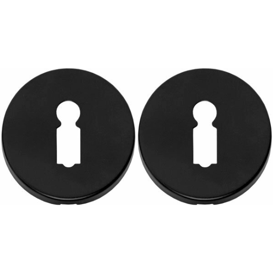 Intersteel sleutelrozetten verdekt ø49x7mm zwart