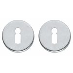 Intersteel sleutelrozetten verdekt ø49x7mm chroom mat