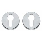 Intersteel cilinderrozetten verdekt ø49x7mm chroom mat