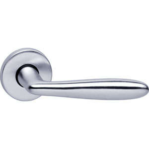 Intersteel deurklink Phobos op rozet chroom mat