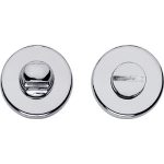 Intersteel wc-sluiting 8mm rond verdekt kunststof chroom