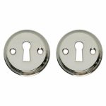Intersteel sleutelrozetten ø50x5mm nikkel