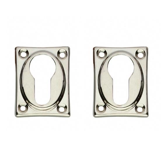 Intersteel cilinderrozetten 47x37x5mm nikkel