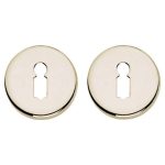 Intersteel sleutelrozetten verdekt ø49x7mm nikkel