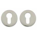 Intersteel cilinderrozetten verdekt ø50x8mm nikkel mat