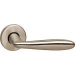 Intersteel Enkele deurklink rechts Phobos op rozet nikkel mat