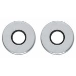 Intersteel rozetten verdekt ø49x7mm chroom mat