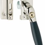 Intersteel SKG1 Afsluitbare raamsluiting rechts Ton 222 nikkel/ebbenhout compleet