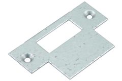Nemef sluitplaat P1255/12 Verzinkt