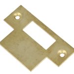 Nemef sluitplaat 1255 messing