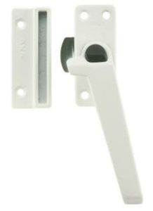 AXA Raamsluiting Met Nok en Drukknop Rechts wit