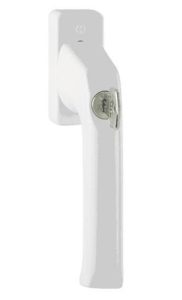 Raamsluiting Hoppe wit gelakt