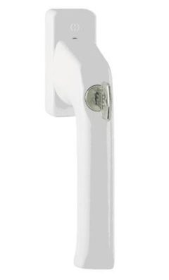 Raamsluiting Hoppe wit gelakt