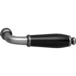 Intersteel deurklink courgette oud grijs/mat zwart