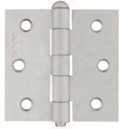 AXA Ongelagerd scharnier 63x63x2 met losse pen rvs
