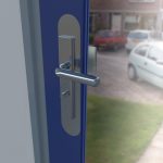 Secumax rvs anti-manipulatie plaat SKG 225 mm