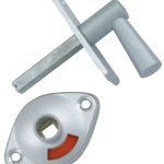 Toilet badkamer grendel Nemef 2661