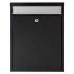 Brievenbus Wandbevestiging zwart