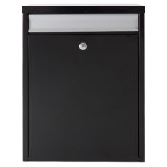 Brievenbus Wandbevestiging zwart