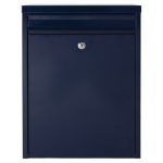 Brievenbus Wandbevestiging blauw