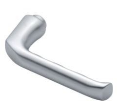 Enkele Deurklink Hoppe aluminium F1