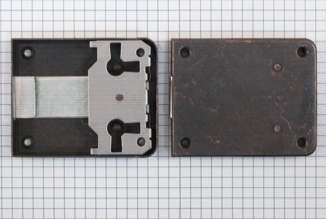 Opdekslot brons 50 mm - Afbeelding 3