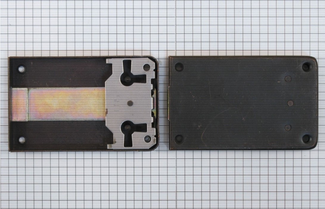 Opdekslot brons 70 mm - Afbeelding 3