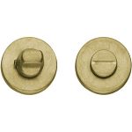 Intersteel wc-sluiting 8mm rond verdekt kunststof messing getrommeld