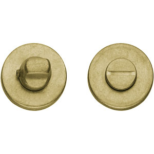 Intersteel wc-sluiting 8mm rond verdekt kunststof messing getrommeld