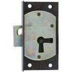 Halfopdekslot verbronsd penmaat 15 mm Rechts