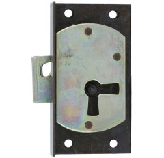 Halfopdekslot verbronsd penmaat 15 mm Rechts