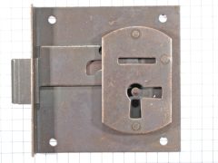 Halfopdekslot verbronsd penmaat 45 mm Rechts