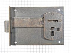 Halfopdekslot verbronsd penmaat 70 mm Rechts