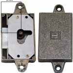 Meubelslot 20 mm rechts brons